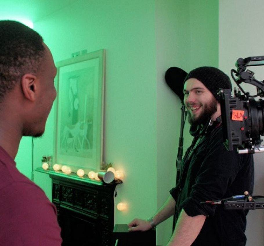 On set